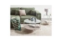 Soffbord Beliani Lovell Guld/ljust trä Silver\|\|Light wood -