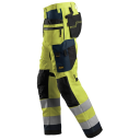 Snickers Workwear 6230 AllroundWork Arbeidsbukse varsel, gul/marineblå Varsel, Gul/Marineblå, Klær