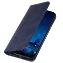 INCOVER Huawei P Smart (2021) Moderne Nøytralt PU Skinndeksel m. Lommebok - Blå