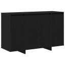  Serviesskap Svart eik 120 x 41 x 75 cm Konstruert tre