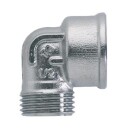 TA FPL 1/2" Vinkel Muffe Kompresjon for Hydraulikk