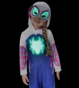 Rubies Kostymer Ghost Spider Man Glow In The Dark 2 3 år 92 98 Kostymer Hvit Lilla Rosa