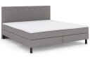 Select No 2 Komplett Sengepakke 210x210 Lysegrå/Svarta Ben