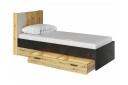 Rathmore Sengeramme 90x200 cm   Svart