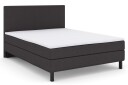 Select No 1 Komplett Sengepakke 160x200 Mørkegrå/Svarta Ben