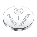 Varta CR2025 Lithium Knapcellebatteri 5-pakning 157 mAh 3V