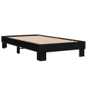  Sengeramme svart 90x190 cm konstruert tre og metall 8721102448607