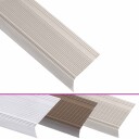  Trappeneser L form 5 stk aluminium 100 cm champagne