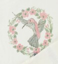 Wheat T skjorte   Flower Bird   Ivory m. Trykk   Wheat   62   T skjorte   Hvit