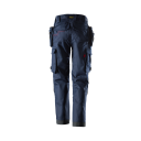 Snickers Workwear ProtecWork 6762 Arbeidsbukse marineblå dame stretch 50 Klær