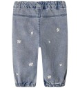 Name It Jeans   NbfRose   Light Blue Denim/Blomster   Name It   56   Jeans   Blå