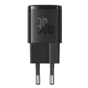Baseus Cube Pro 30W USB-lader med USB-C og GaN-teknologi - Svart