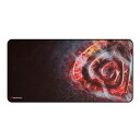 Genesis Carbon 400 Gaming Musematte 90x45cm Lava G2 Edition