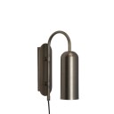 Hübsch Zenith Vegglampe Burnished Messing