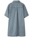 Name It Kjole   NkfRain   Denim   Spesial Blue Grey Denim   Name It   10 år (140)   Kjole Blå Lyseblå