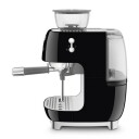 Smeg EGF03 Manuell Espressomaskin med Kaffekvern 2,4L - Svart