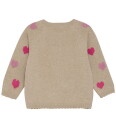 Minymo Cardigan Knit Beige 80