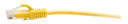 C2G 1ft (0.3m) Cat6a Snagless Unshielded (UTP) Slim Ethernet Network Patch Cable - Yellow - koblingskabel - 30 cm - gul
