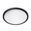 WiZ SuperSlim taklampe 32W RGB (sort)