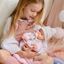 Llorens Babydukke Rosa klær 38 cm