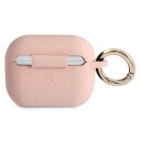Guess Guapsggep Silikon Glitter Beskyttelsesdeksel For Airpods Pro Rosa