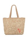 Becksöndergaard Paper Straw Tota Bag   Beige   