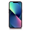 Icarer Litchi Premium Lærveske Iphone 14 Plus Magnetisk Lærveske Med Magsafe Pink (Wmi14220711-Pk)
