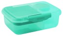 Smash Bento Matboks med Oppdelte Rom og Snackbøtte   1.6L Grønn