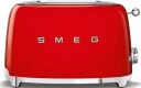 SMEG Brødrister rød Tsf01rdeu