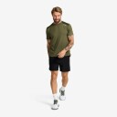 Revolutionrace Direction Active Contrast T shirt Herre Grape Leaf/Rosin Green XS Herre Overdeler T skjorter