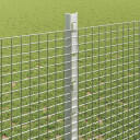  Gjerde med innlegg. sølv 1.2 x 10 m Stål