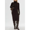 Max Mara Dame Kjoler Brun L,