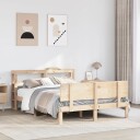  Sengeramme med hodegavl 140x200 cm heltre furu 3306086
