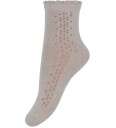 Minymo Ankle Sock Solid 2 Pack Beige 15\18