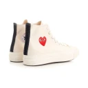 Comme des Garçons Play Herre Sko Hvit 39 1/2 EU,