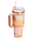 Stanley - Stanley Quencher Tumbler 1,18 L apricot court geo