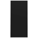 vidaXL Laptopbord svart 102,5x35x75 cm sponplater