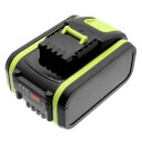 Worx WG894E.9 batteri (5000 mAh 20 V, Sort)