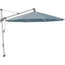 Glatz Sombrano S+ fritthengende parasoll 400 cm anodisert aluminium Kat.5 603 Horizon