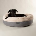 Scruffs Ellen Donut Hundeseng Lys Grå (55 cm)