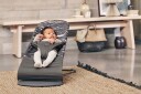 Babybjörn Vippestol Bliss   Classic Quilt   Cotton   Anthracite/Landscape