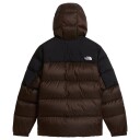 The North Face M Diablo Down 2.0 Hoodie Dark Chestnut Black Hea