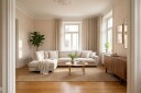 Valencia Ekstra Dyp 4 seters sofa med Sjeselong Venstre   Beige