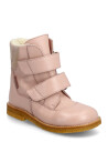 ANGULUS Boots - Flat - With Velcro - Pink - 26