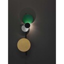 Please Wait to be Seated Planet Lamp Green