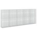 vidaXL Gabion med 3,5 mm Tråd og 5x5 cm Nett 500x50x200 cm