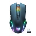 Onikuma CW905 Trådløs Gamingmus med RGB-belysning - Svart