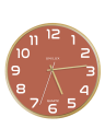 Unilux Baltic klokke, rosa/tre