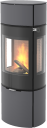 Rais Caro 130 platina vedovn med sideglass og glassdør