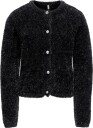 Kids Only Kogpiumo Glitter L/S Cardigan Knt   BLACK   146 152